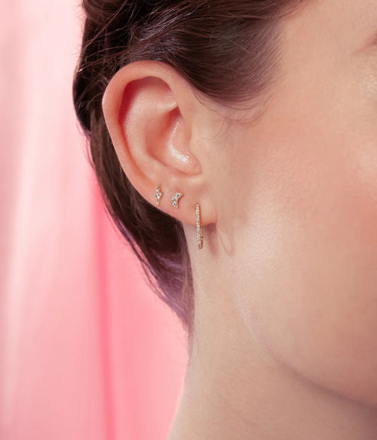 bolt stud in the ear