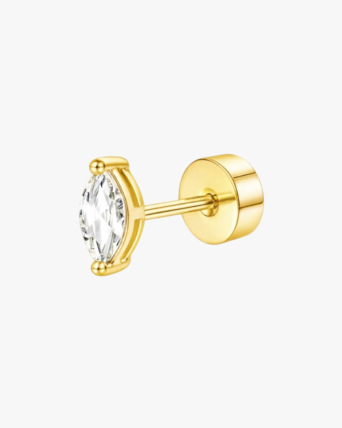 Small stud earrings for stacked ear looks