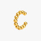 18K PVD Gold Beaded Ear Cuff – Orbit