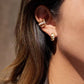 18K PVD Gold Pavé Ear Cuff – Nova