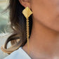 18K PVD Gold Plated Fringe Tassel Earrings – Valira