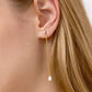18K PVD Gold Plated Threader Chain Earrings – Elara