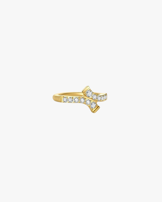 G23 Titanium Double Crystal Arc Clicker Hoop – Verona