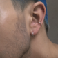 14K Gold Plated Minimal Ball Ear Cuff – Raina