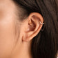 Hypoallergenic threaded earrings designed for sensitive ears.Hypoallergenic threaded earrings designed for sensitive ears in ear