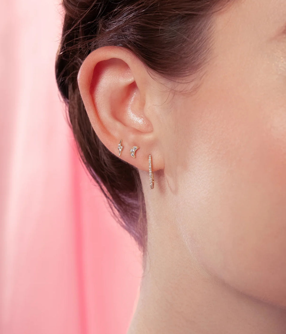 bolt stud in the ear