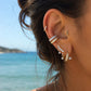 Little Catch Fishbone Stud
 Flatback Stud – Gold Plated