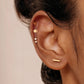 Flat Gold Stud - My Earscapes