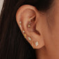 Bubble Pave Stud - My Earscapes