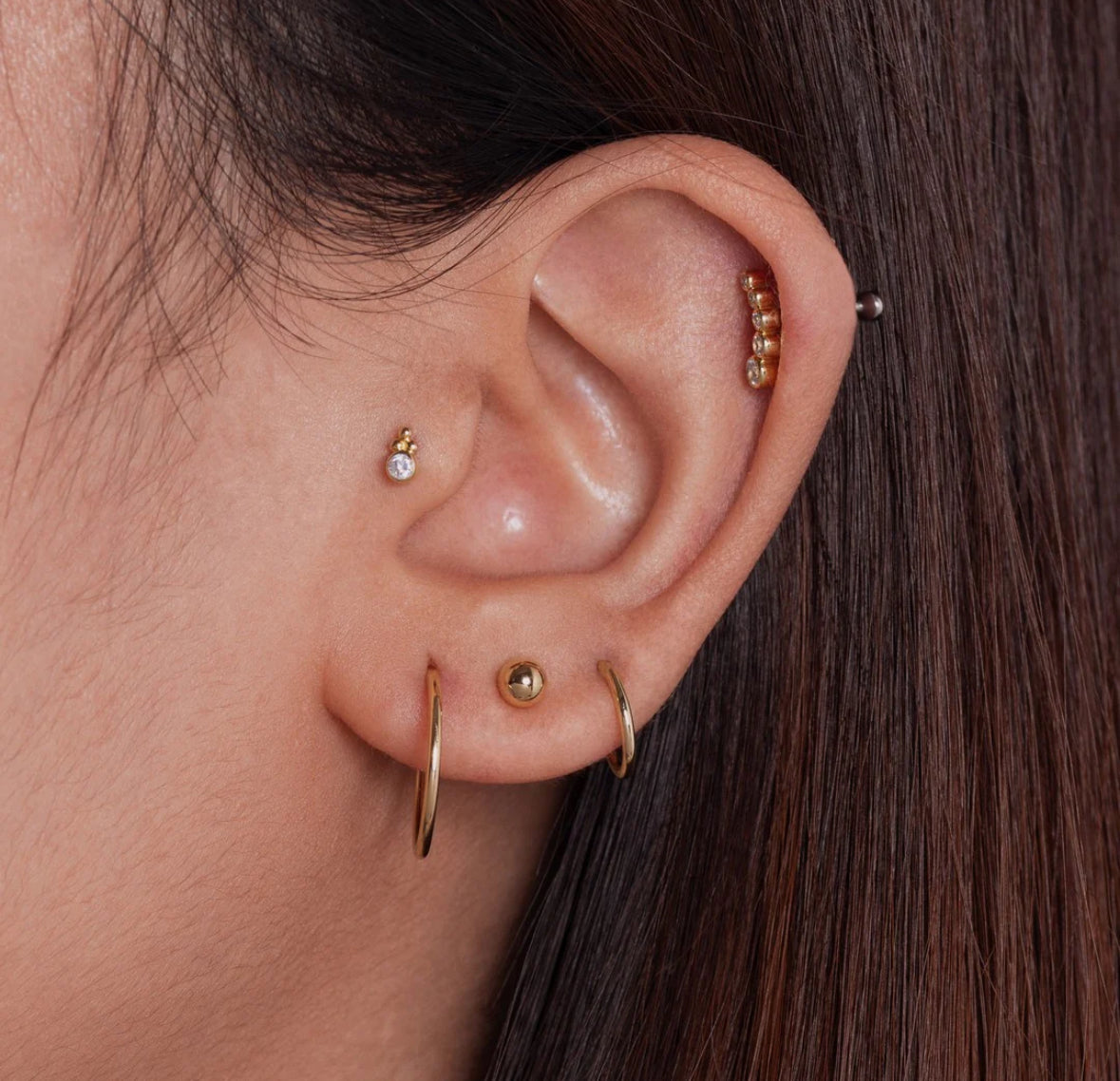 Bubble Pave Stud - My Earscapes