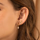 Gold Bee Stud in ear
