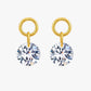 Gold Plated Titanium Crystal Drop Charm – Ingen I