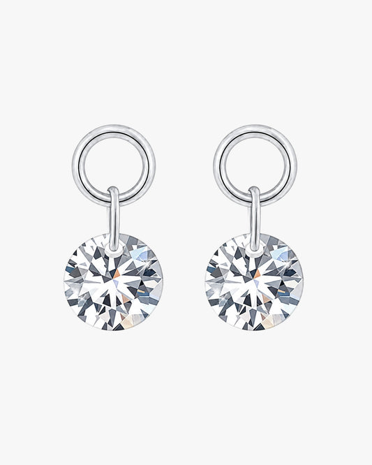 Gold Plated Titanium Crystal Drop Charm – Ingen I