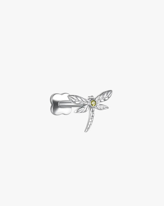 Scarlet Dragonfly Stud
 – Titanium