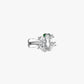 Frog Flatback Stud – Titanium