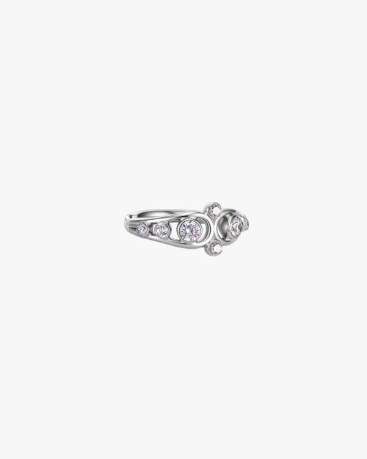 Titanium Crystal Crown Clicker Hoop – Andes
