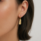Gold Plated Stainless Steel Earrings – Selene
