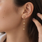 18K PVD Gold Plated Starfall Drop Earrings – Lysera