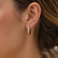 Gold Plated Stainless Steel Earrings – Calybra
