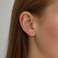 Crystal Heart Stud Piercing – Ushuaia | Flat Back Cartilage Earring