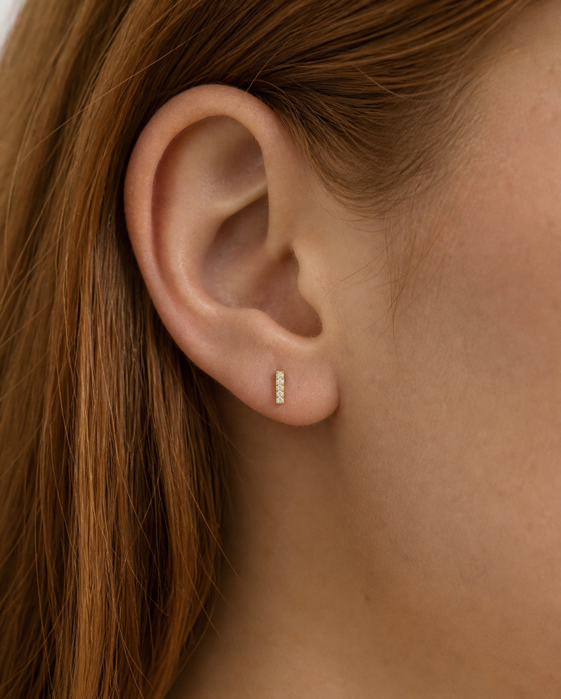 Bar Stud Piercing – Salzburg | Flat Back Cartilage Earring