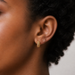 Corsica Stud – Pink Crystal Butterfly Flat Back Earring