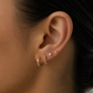 Sicily Stud – Butterfly Piercing