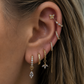 Mazatlan Stud – Butterfly Zirconia Piercing