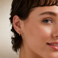 Lhasa Opal Stud Piercing – Flat Back Cartilage Earring