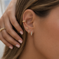 Uruguay Stud – Opal Trio Flat Back Piercing