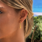 Gold Plated Stainless Steel Drop Earrings – Aurea