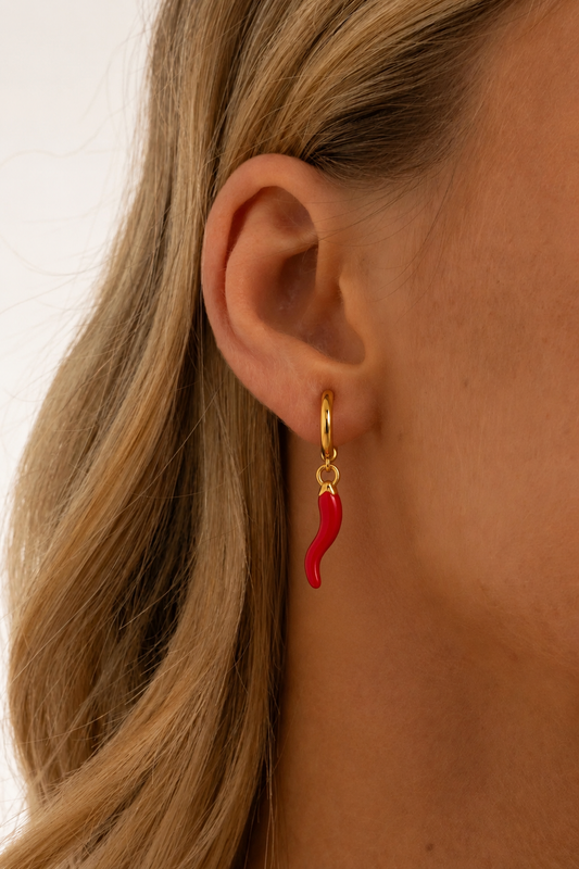 Gold Plated Stainless Steel Earrings – Calienta