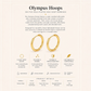 Gold Plated Stainless Steel Classic Mini Hoop Earrings – Olympus