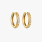 Gold Plated Stainless Steel Classic Mini Hoop Earrings – Saphyre
