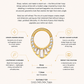 G23 Titanium Crystal Crown Clicker Hoop – Petra