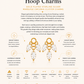Gold Plated Sterling Silver Marquise Zirconia Cluster Earring Charms – Elaris