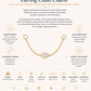 Gold Plated Sterling Silver Pear Zirconia Chain Earring Charm – Seraphine
