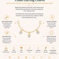 Gold Plated Sterling Silver Triple Zirconia Chain Earring Charm – Stella