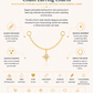 Gold Plated Sterling Silver Star Zirconia Chain Earring Charm – Astra