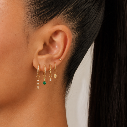 Gold Plated Crystal Charms – Orvella