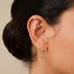 Trujillo Stud – Crystal Bar Flat Back Earring