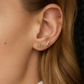 Gold Stainless Steel Rainbow Crystal Stud Earring – Kerala