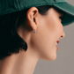 Gold Plated Stainless Steel Classic Mini Hoop Earrings – Saphyre