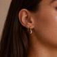 Gold Plated Crystal Star Hoop Charms – Astryra