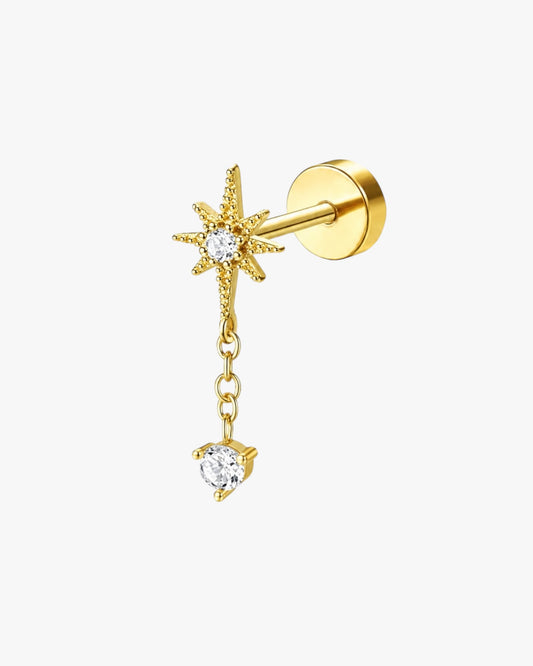 Salim Stud – Crystal Drop Flat Back Stud