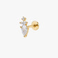 Drako Stud – Crystal Drop Flat Back Stud