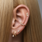 Nova Stud – Baguette Crystal Flat Back Stud