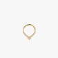 Starli Charm Gold Filled Hinged Hoop