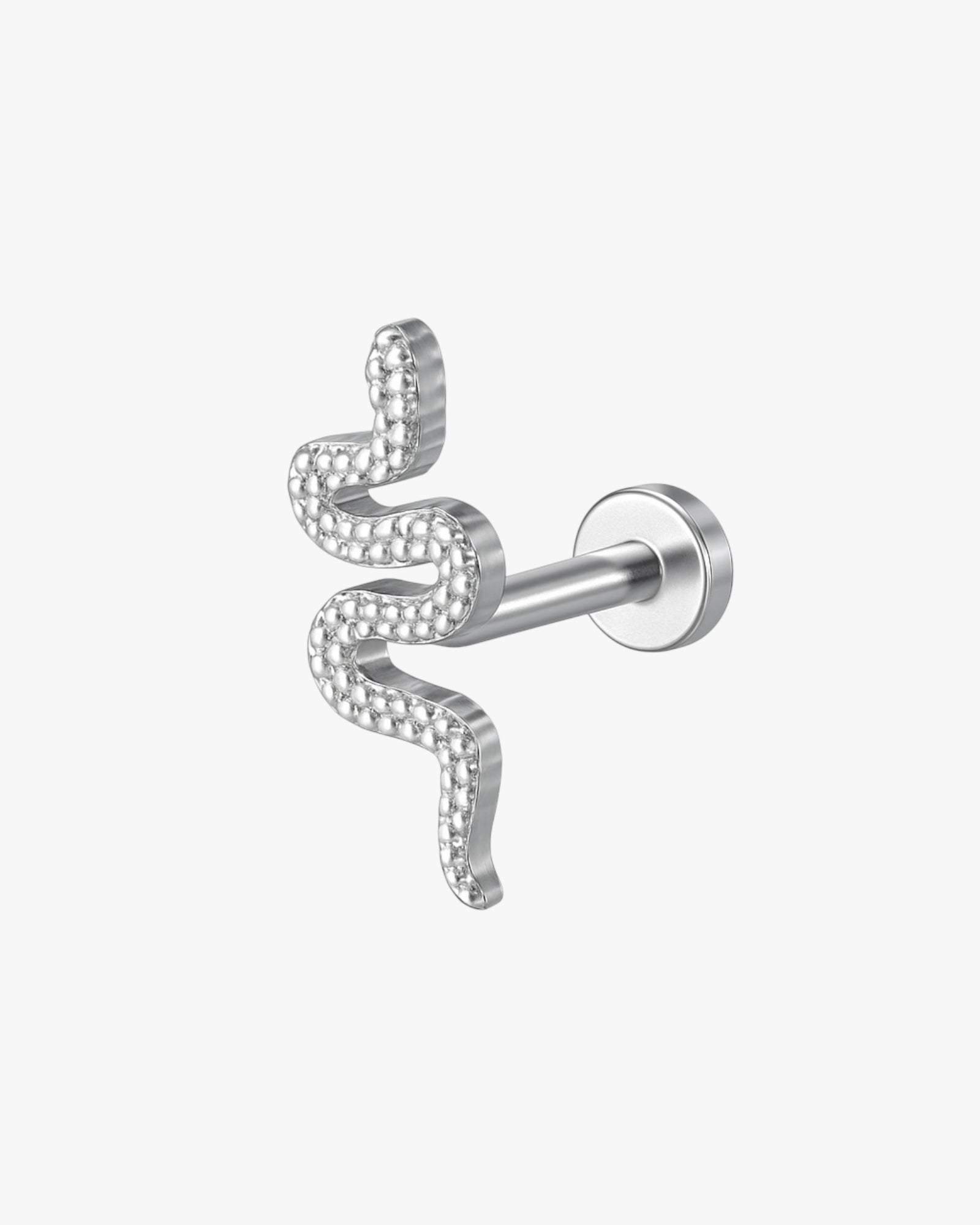 Spiral design wall hook on a white background