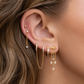 Marilyn Earrings – Drop Crystal Stud Earrings